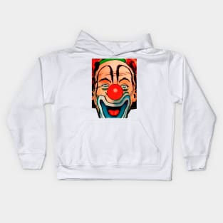 big clown cute clown Kids Hoodie